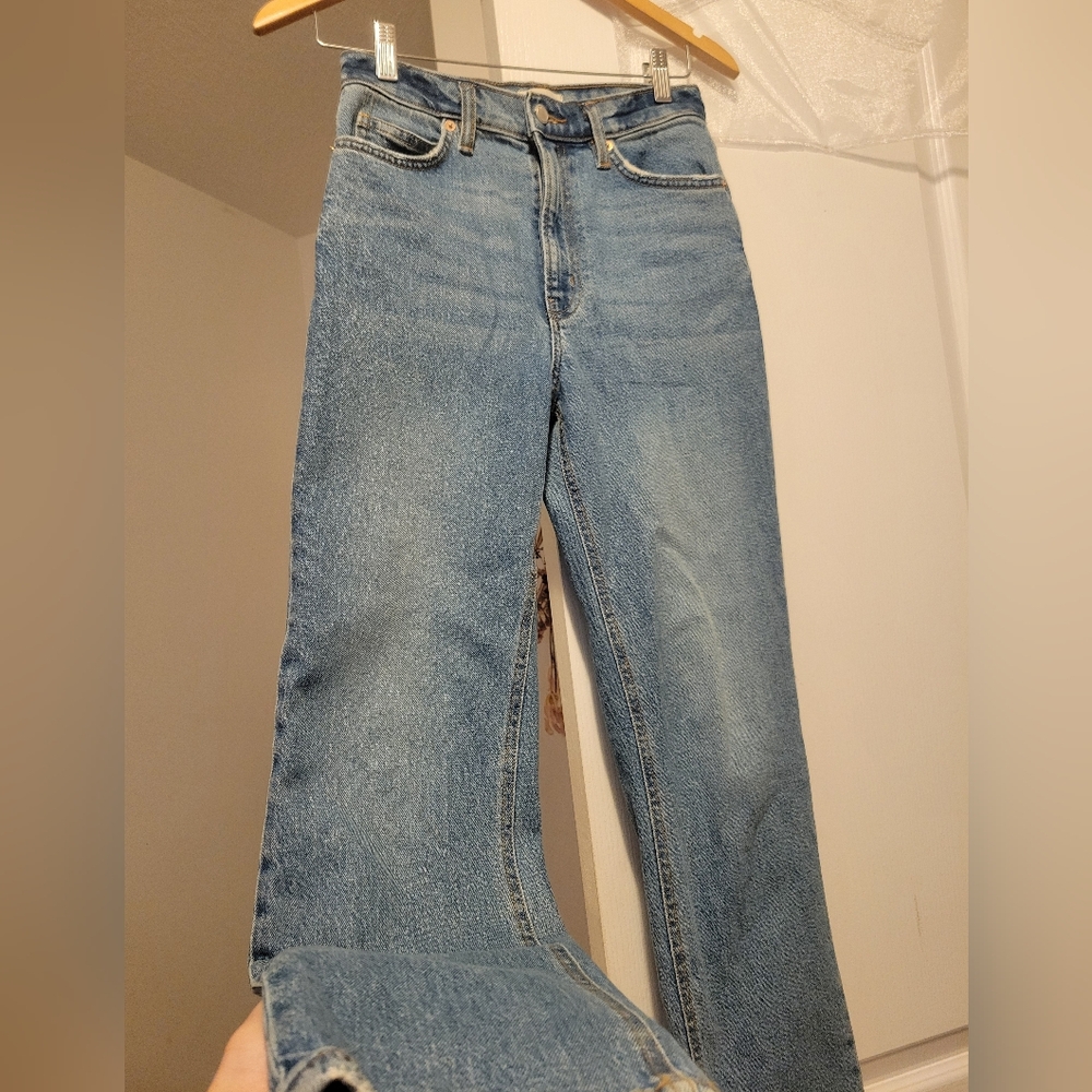Oak + Fort Organic Cotton Straight Leg Jeans